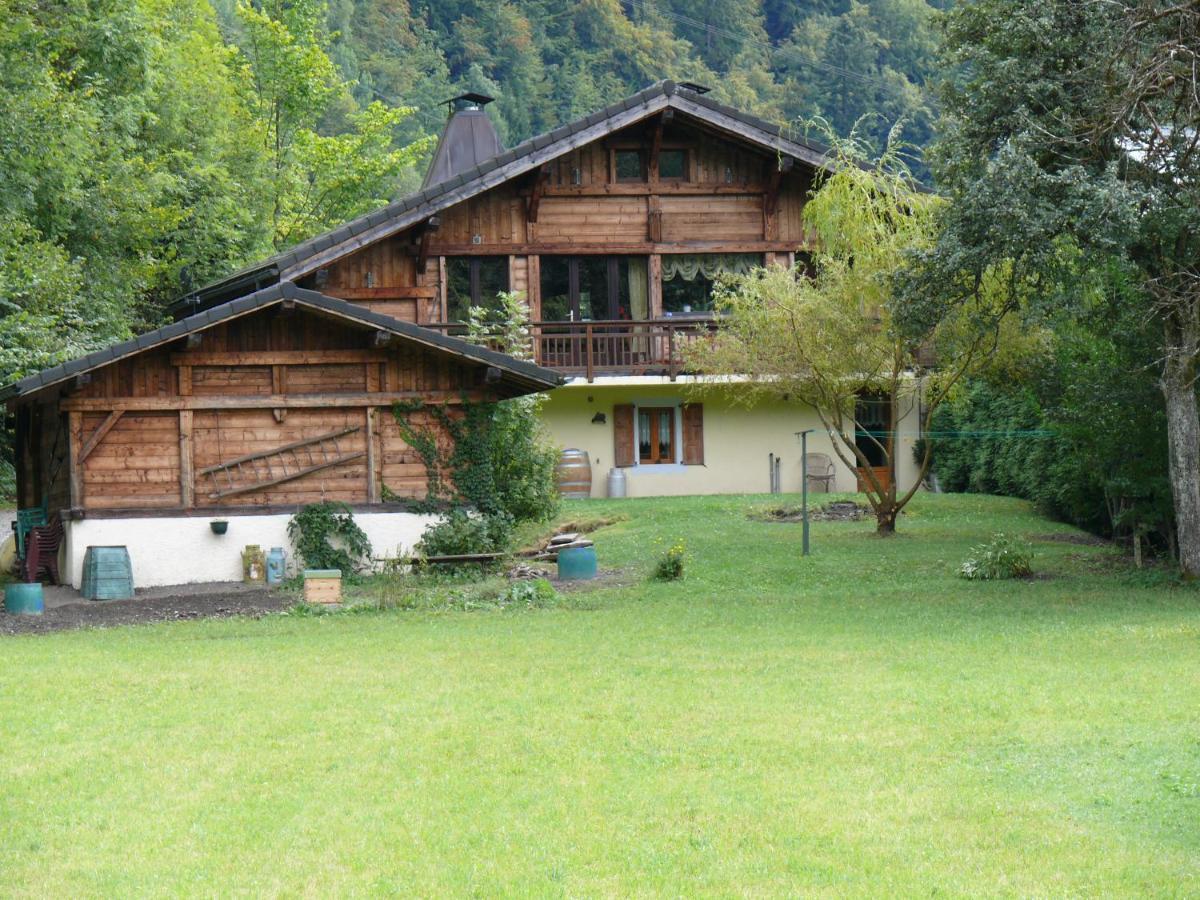 Magnifique chalet dans la vallée de Chamonix Servoz Extérieur photo