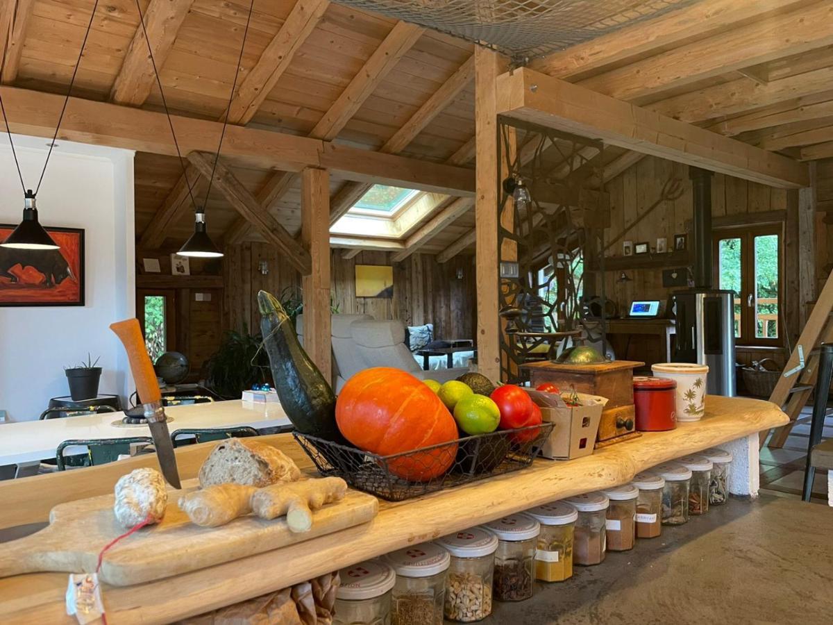 Magnifique chalet dans la vallée de Chamonix Servoz Extérieur photo