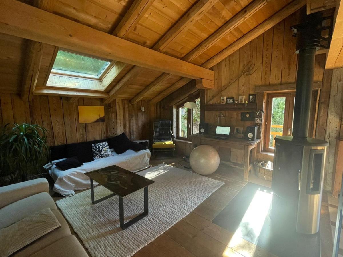 Magnifique chalet dans la vallée de Chamonix Servoz Extérieur photo