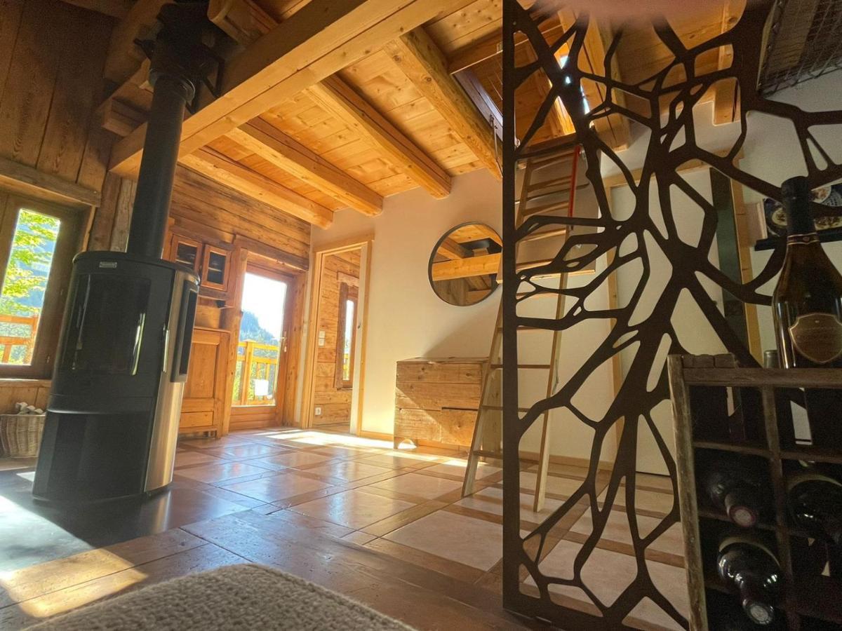 Magnifique chalet dans la vallée de Chamonix Servoz Extérieur photo